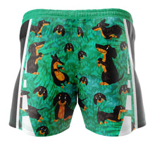 Load image into Gallery viewer, Dachshund Footy Shorts with Pockets
