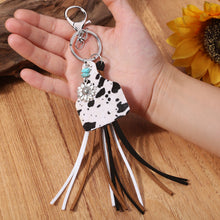 Load image into Gallery viewer, Cattle Tag inspired keyrings
